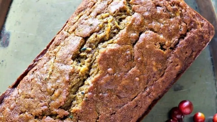 Pumpkin Zucchini Bread