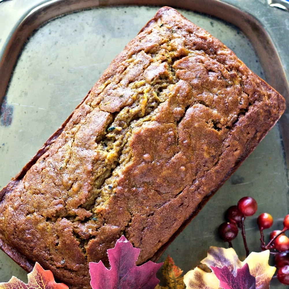 Pumpkin Zucchini Bread