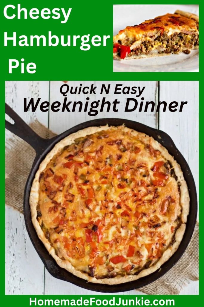 cheesy hamburger pie skillet dinner