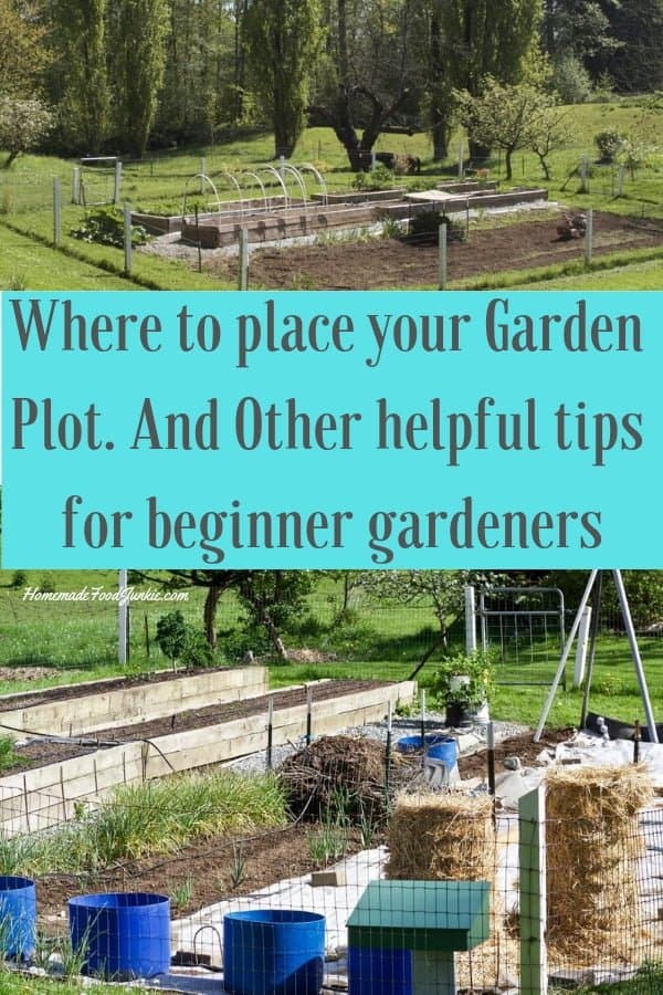Garden Plot Location Tips