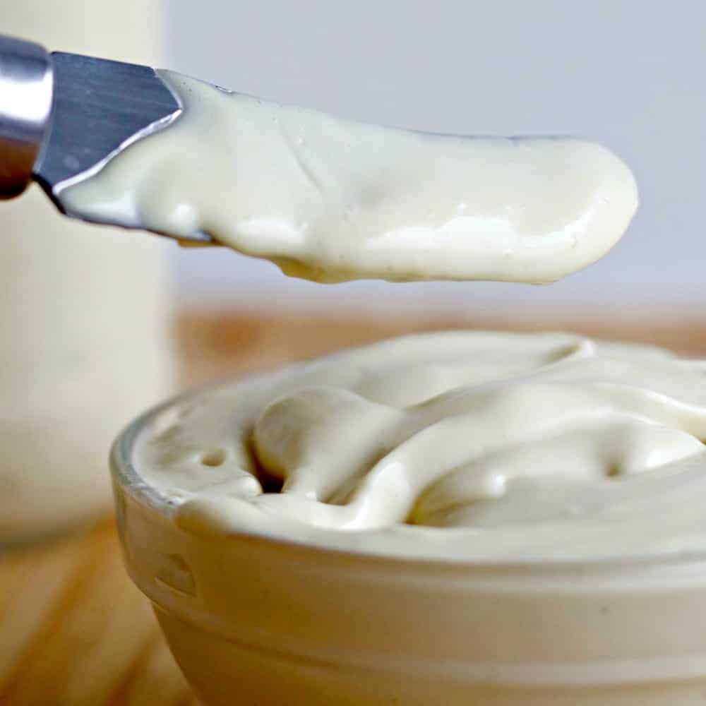 Healthy Homemade Mayonnaise