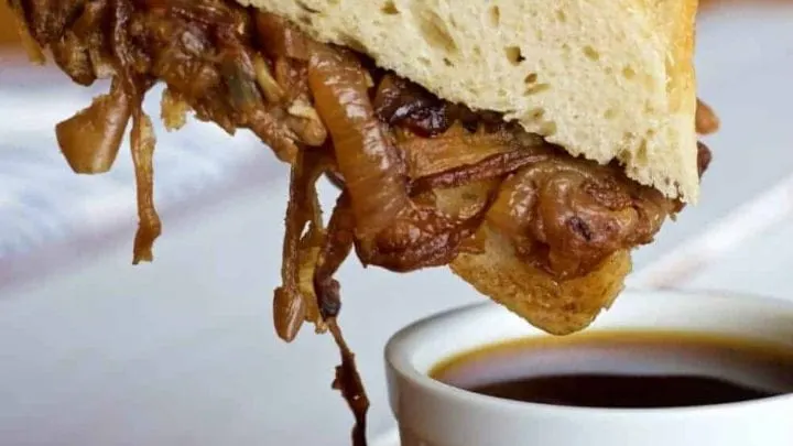 Crock Pot French Dip Sandwich