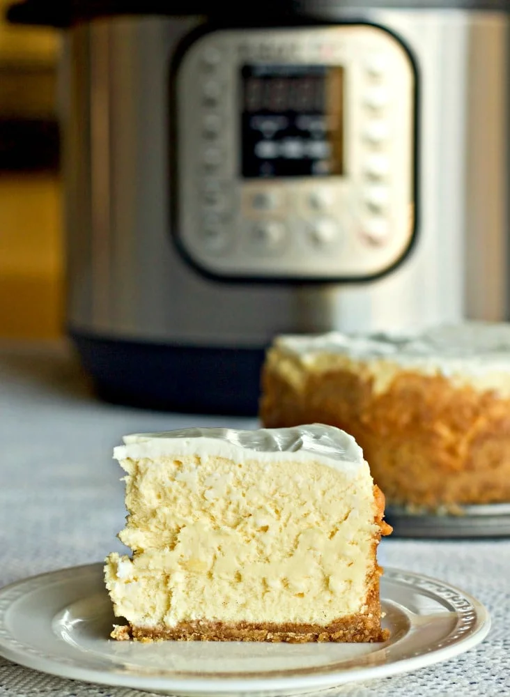 Instant Pot 6 Inch New York Style Cheesecake