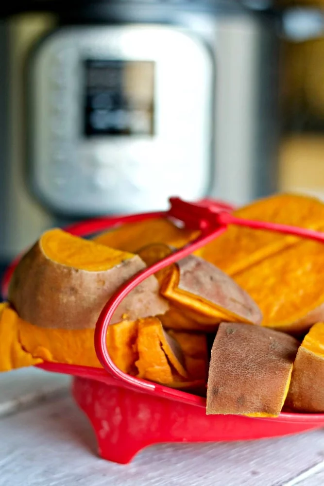 Instant Pot Steamed Sweet Potato