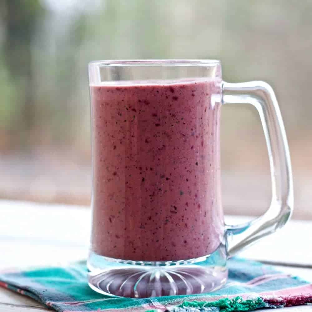 Healthy Blackberry Smoothie