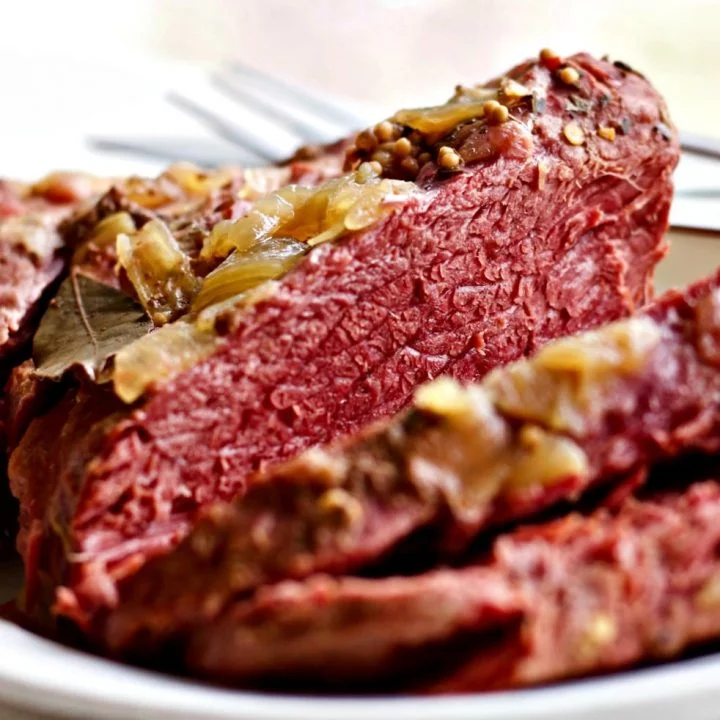 Instant Pot Corned Beef dinner