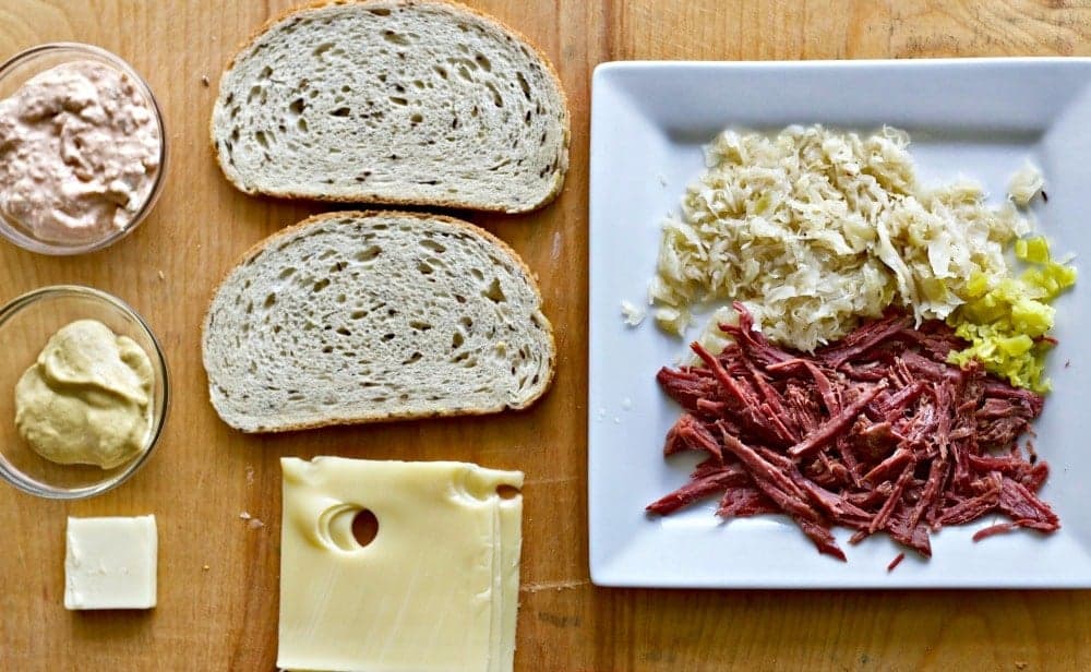 Reuben Sandwich Ingredients