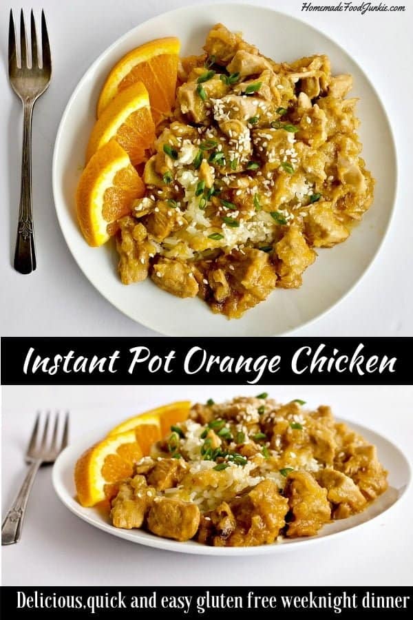 Instant Pot Orange Chicken 1