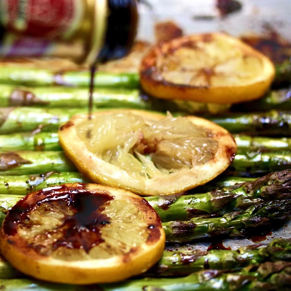 Roasted Asparagus With Balsamic