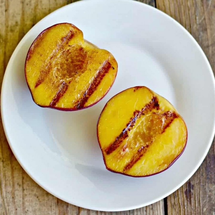 Grilled Fresh Peaches Recipe