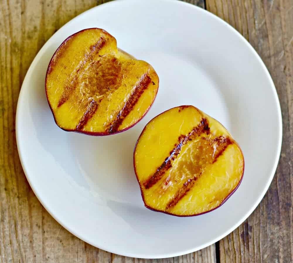 Grilled Fresh Peaches Recipe