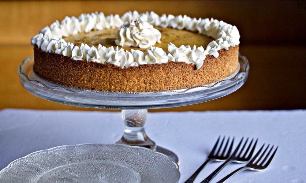 Sugar Free Pumpkin Cheesecake