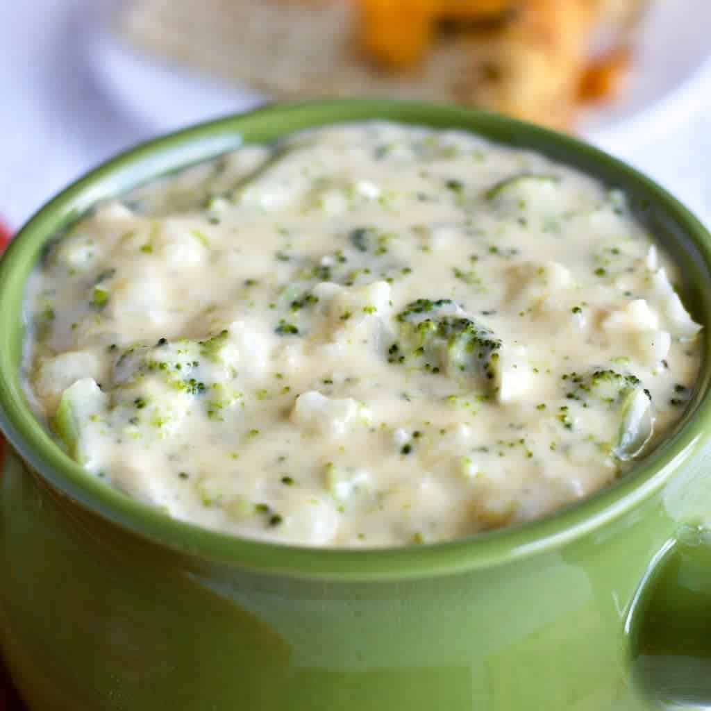 Broccoli Cauliflower Cream Soup