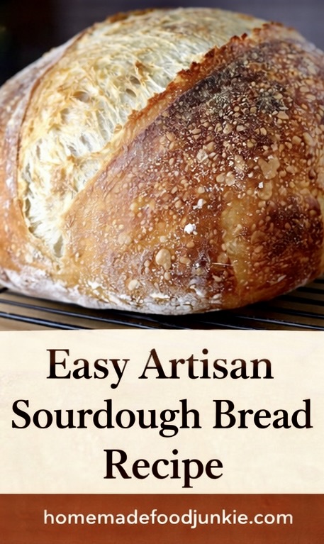 Beginner Artisan Sourdough Bread Recipe 3 Easy Artisan Sourdough Bread Recipe (Reliable Everyday Loaf)