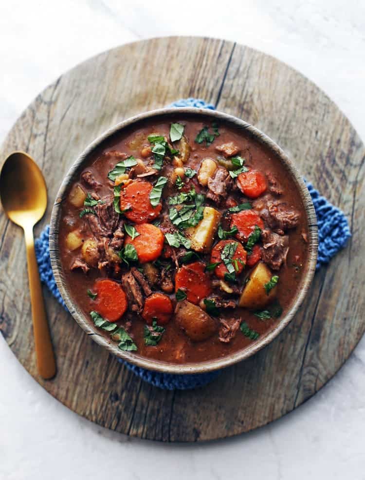 Instant Pot Chinese Five Spice Beef Vegetable Stew