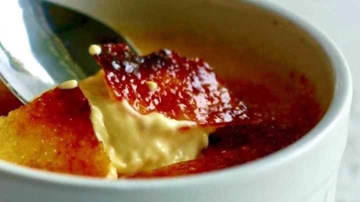 Spoon Breaking Through A Creme BrÛLÉE