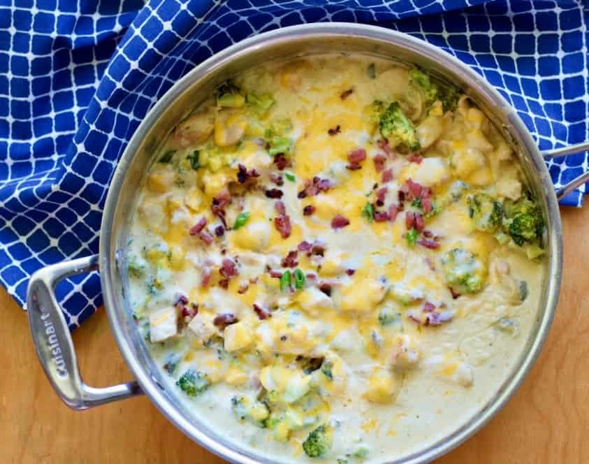 Low Carb Chicken Alfredo 4 Chicken Bacon Ranch Skillet Dinner