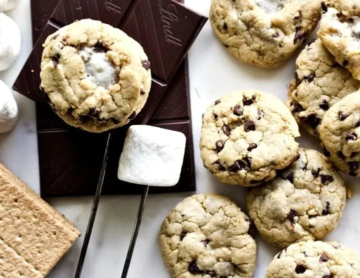 Mini S'Mores Cookies