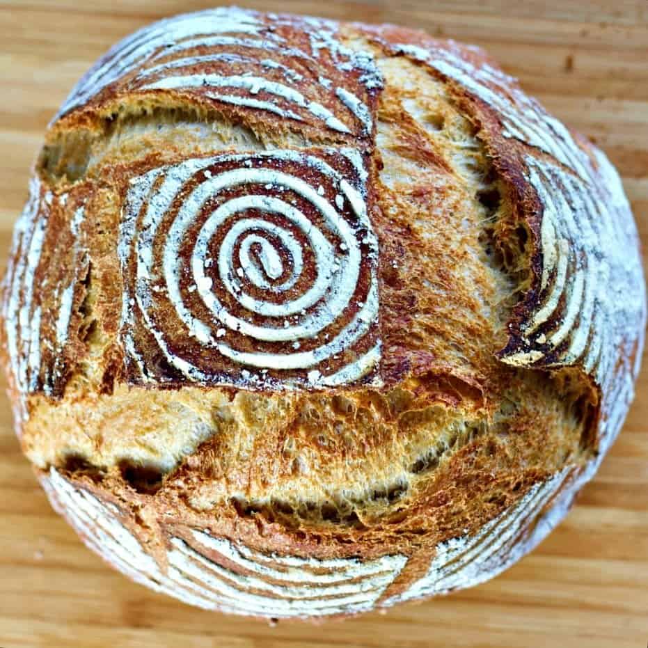 pain de blé entier au levain