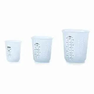 Oxo Good Grips 3 Piece Squeeze &Amp; Pour Silicone Measuring Cup Set