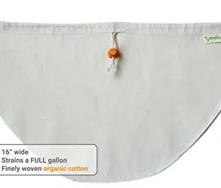 Kleynhuis Greek Yogurt Strainer Pouch, Organic Cotton (16"X9")