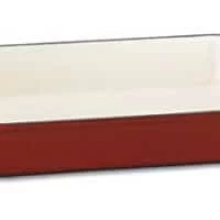 Cuisinart Ci1136-24Cr Chef's Classic Enameled Cast Iron 14-Inch Roasting/Lasagna Pan, Cardinal Red