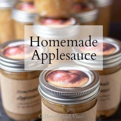 Homemade Applesauce