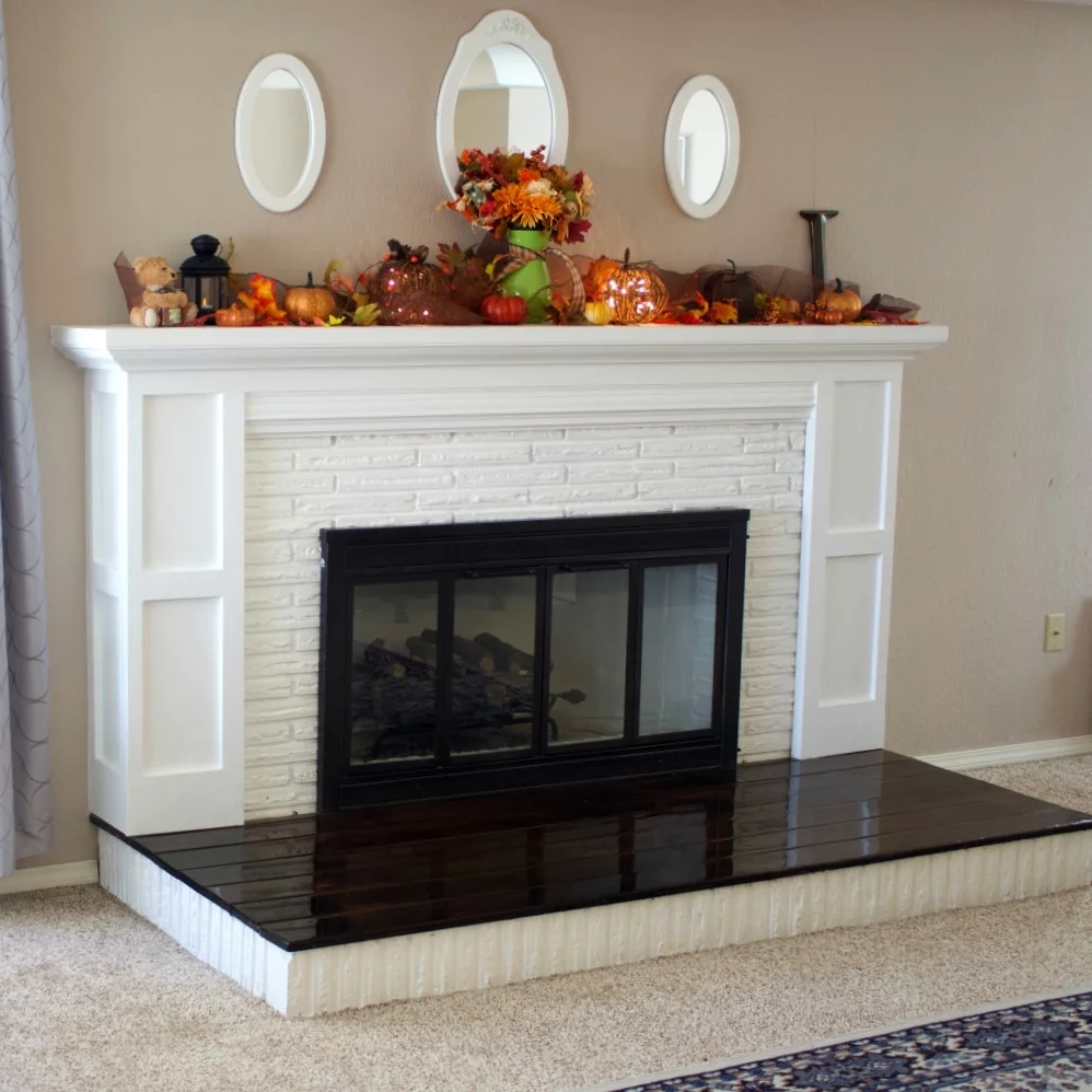 Fireplace Overhaul Reveal Fireplace Reveal 3