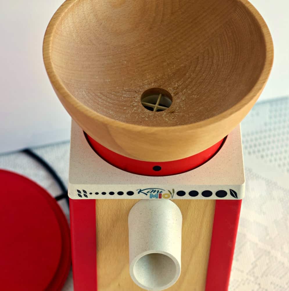 Komo Mio Grain Mill Review 6 Komo Mio Grain Mill Hopper