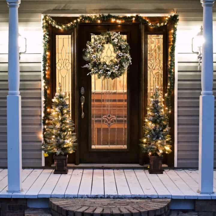 Front Door Christmas Decorating Ideas Homemade Food Junkie