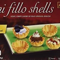 Athens Foods Mini Fillo Dough Shells 15 Per Box (3 Boxes)