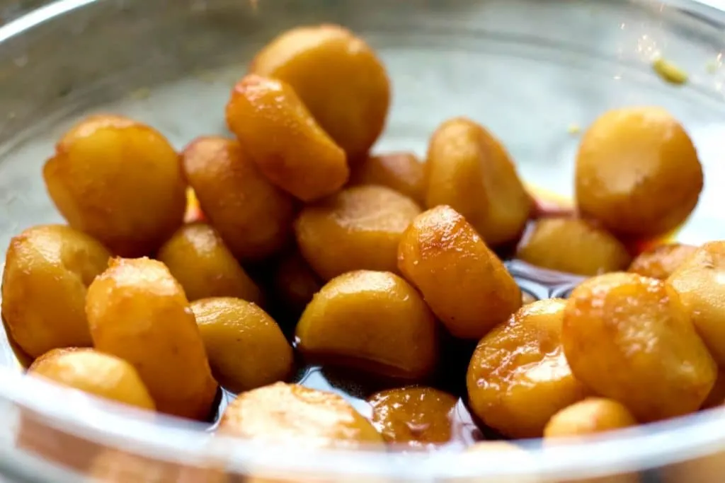Tamari Soaked Water Chestnuts