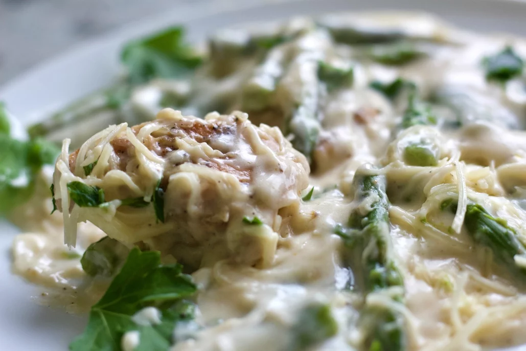 Chicken Alfredo Skillet Dinner