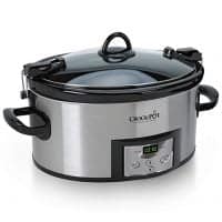 Crock-Pot Sccpvl610-S-A 6-Quart Cook &Amp; Carry Programmable Slow Cooker With Digital Timer Stainless Steel