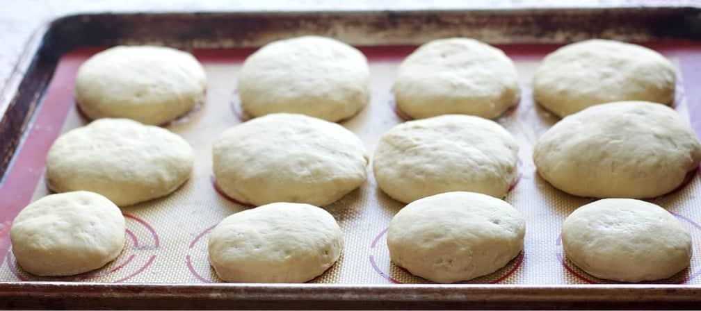 Sourdough English Muffins Raised