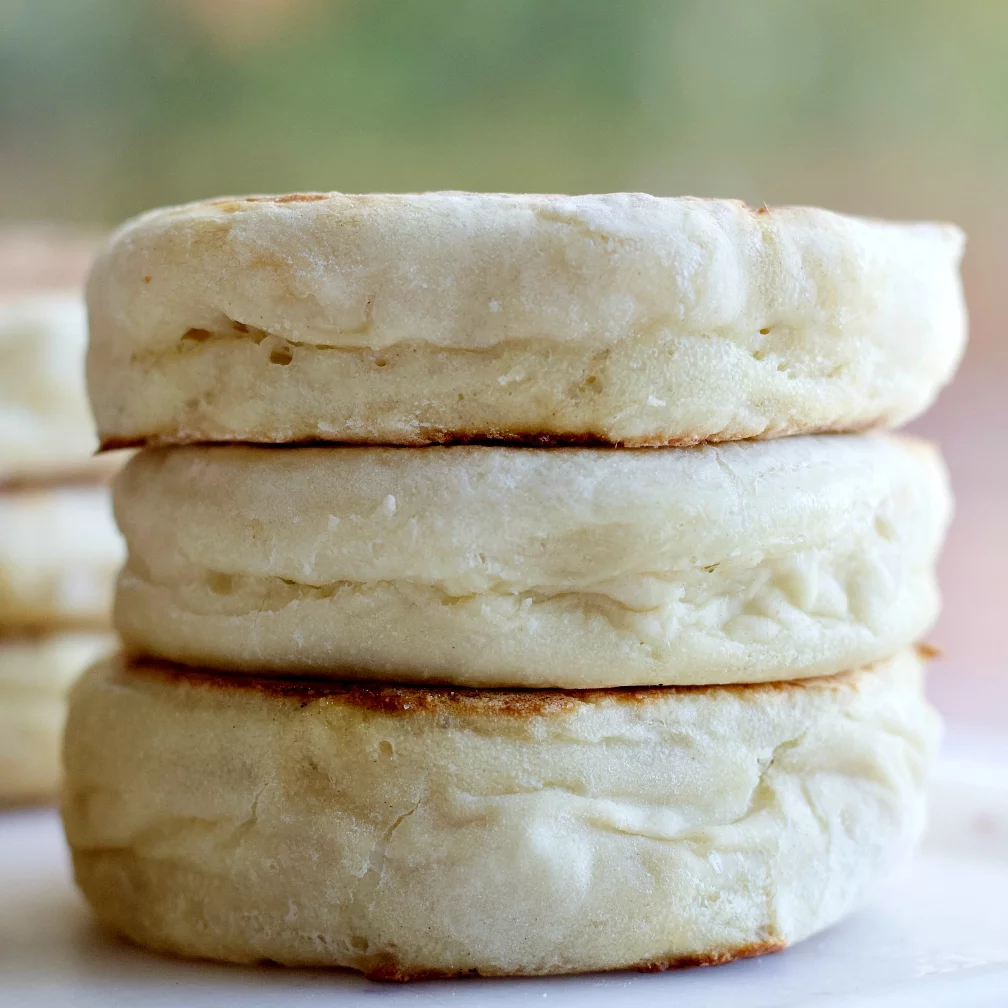 Sourdough English Muffins