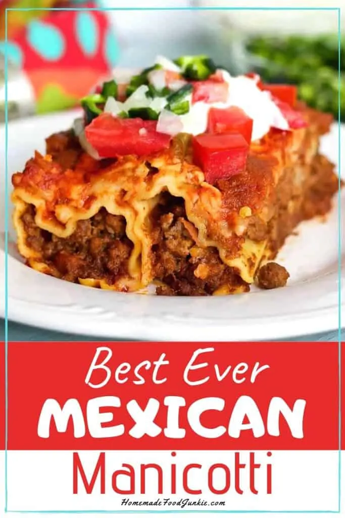 Best Ever Mexican Manicotti-Pin Image