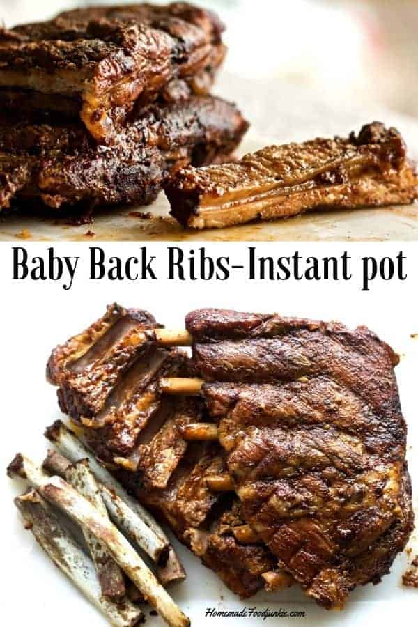 Baby Back Ribs Recipe-Instant Pot