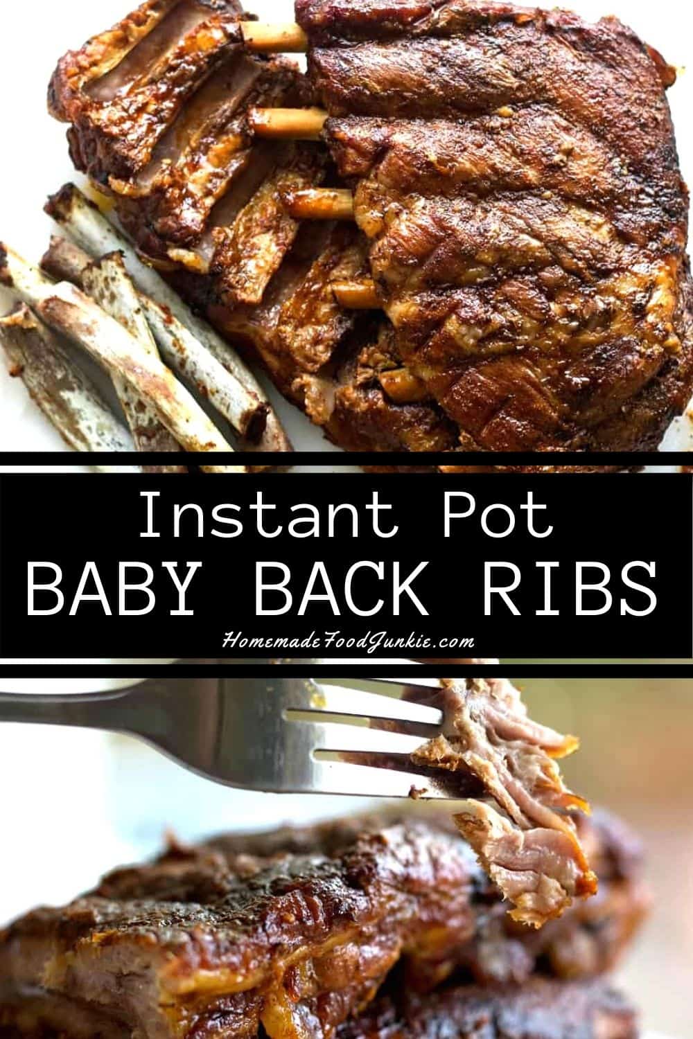 Baby Back Ribs Recipe (Made in the Instant Pot) Homemade Food Junkie