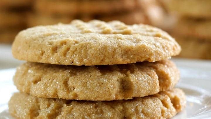 Sourdough Peanut Butter Cookies