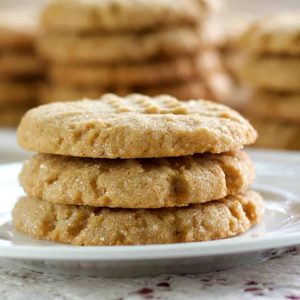 Sourdough Peanut Butter Cookies