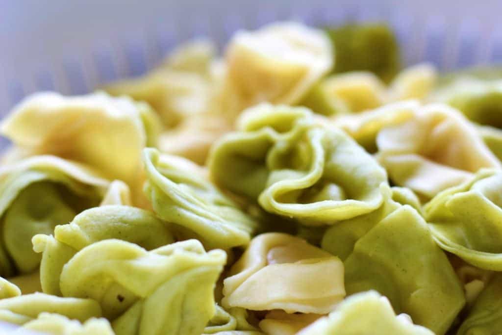 Delicious Chicken Tortellini Alfredo 2 Fresh Cheese Tortellini Noodles Cooked
