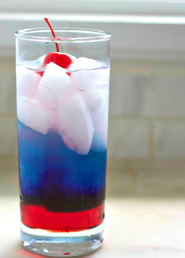 Red White And Blue Vodka Homemade Food Junkie,Homemade Vanilla Cake Decoration