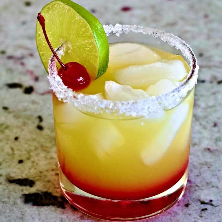Tequila Sunrise Margarita On The Rocks Homemade Food Junkie,Bbq Ribs Recipe Grill