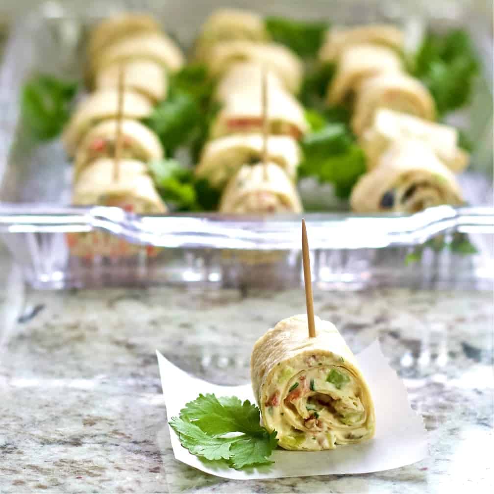 Cream Cheese Tortilla Pinwheels or Lettuce Wraps Homemade Food Junkie