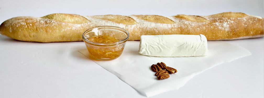 Goat Cheese Crostini Appetizer With Marmalade And Pecan 6 Crostini Ingredients