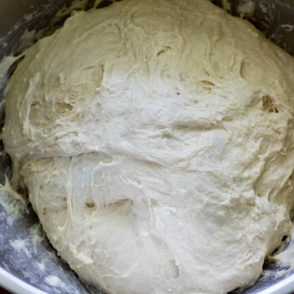 Sourdough Sandwich Bread- Stretch N Folds Complete