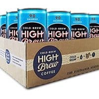 High Brew Cold Brew Coffee - Mexican Vanilla 8 Ounce Can (12 Count)