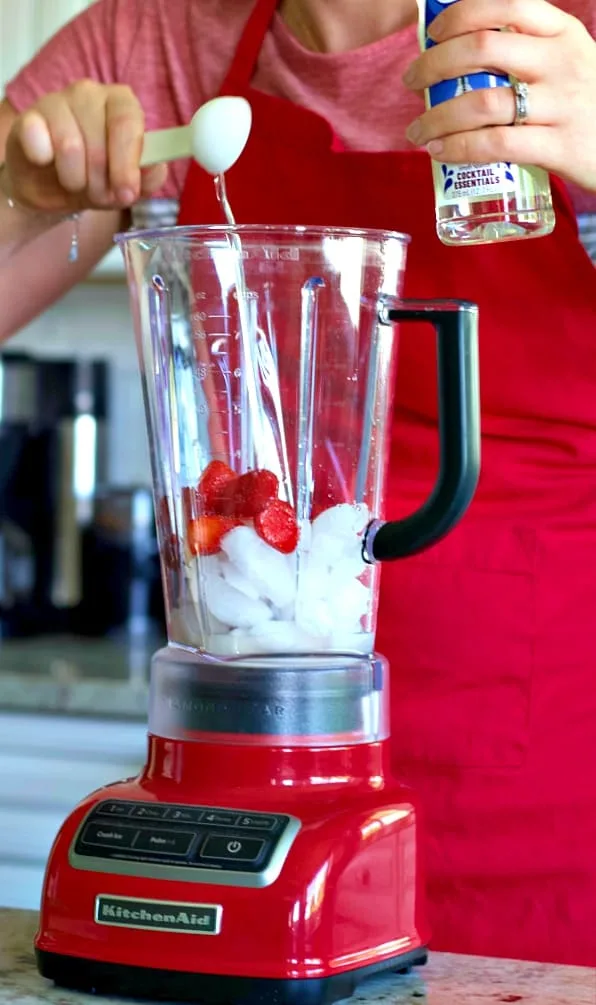 Pouring In The Simple Syrup