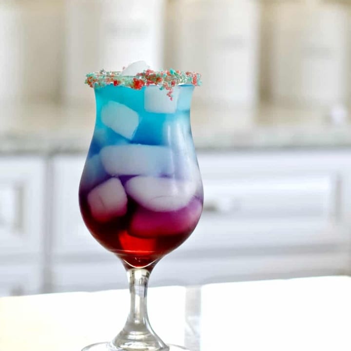 Red White And Berry Firecracker Cocktail